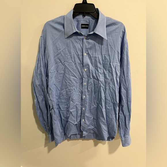 Giorgio Armani Men’s Button Up Dress Shirt - Picture 1 of 4